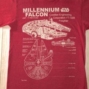 Star Wars Millennium Falcon *Blue Tag* T-Shirt
